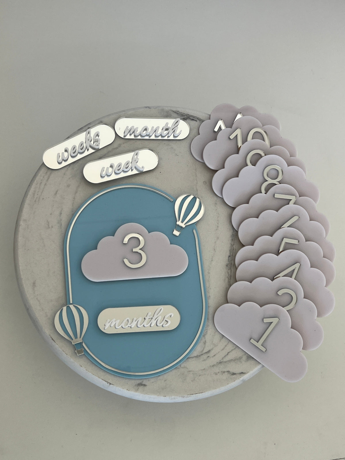 Baby Milestone Plaques