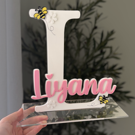 3D Name Stands