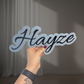Double Layer Name Plaques